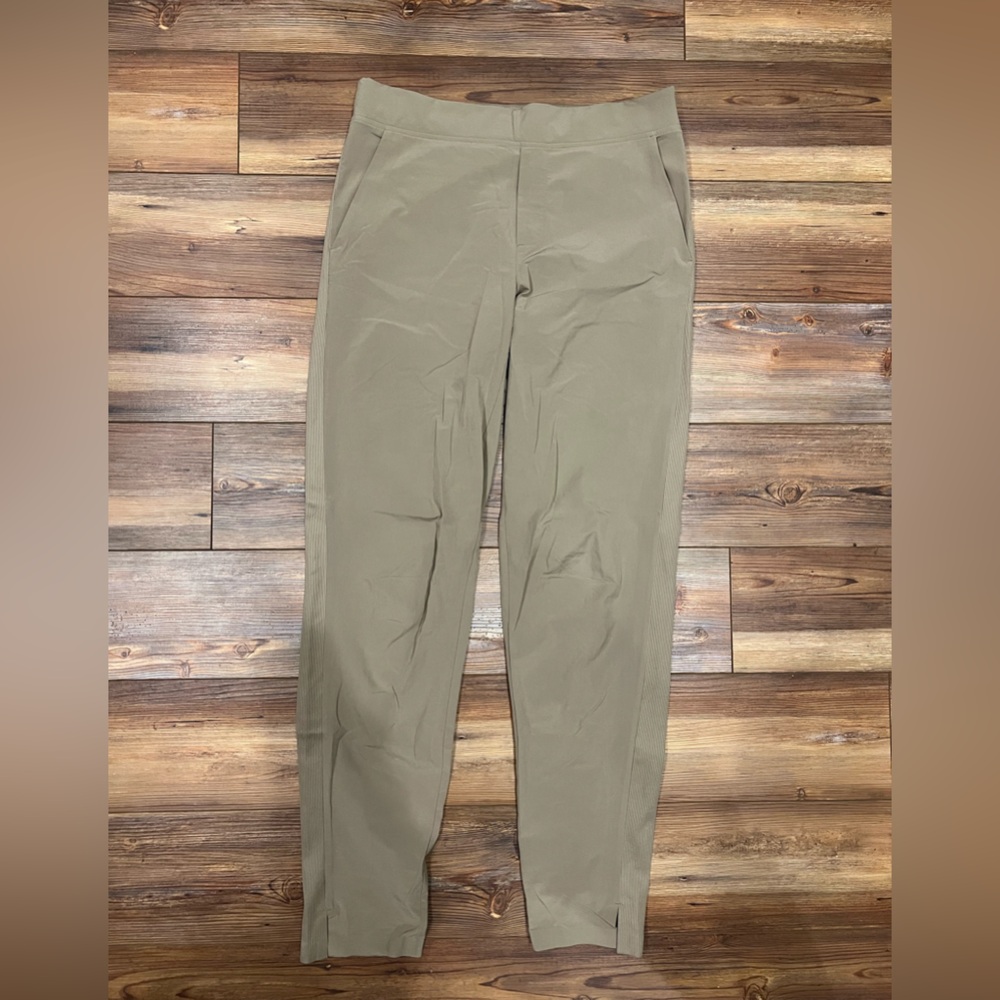 Athleta khaki 6Tall Brooklyn Ankle Pants